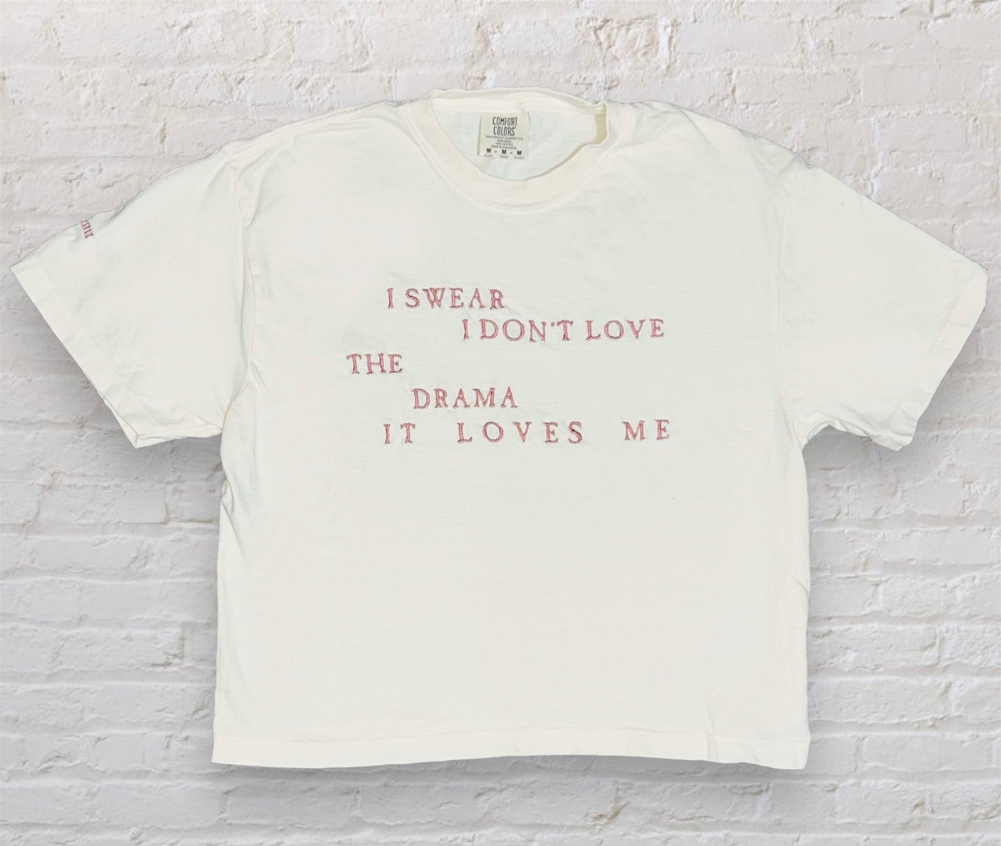 Rep Embroidered Lyric Tee