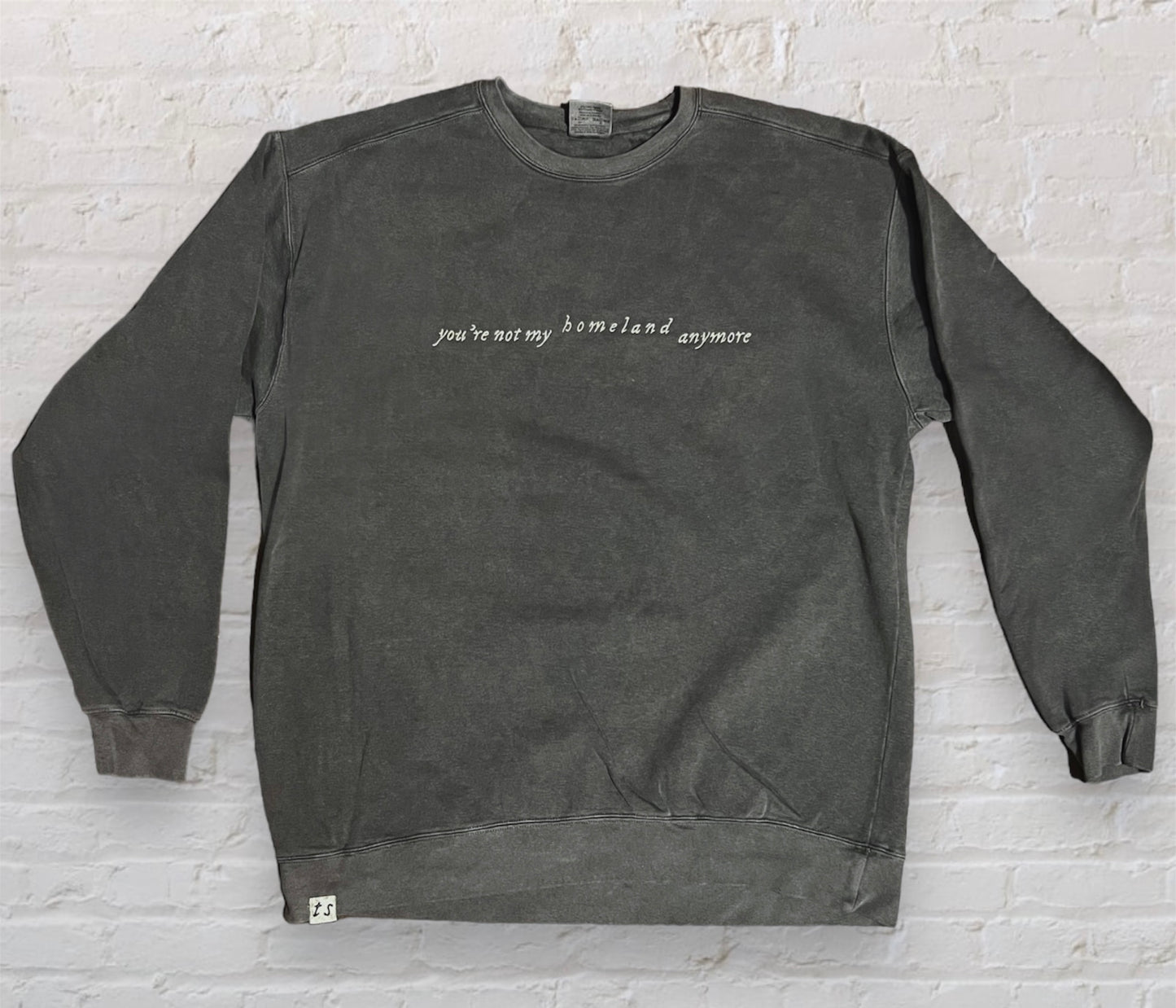 Exile embroidered sweatshirt