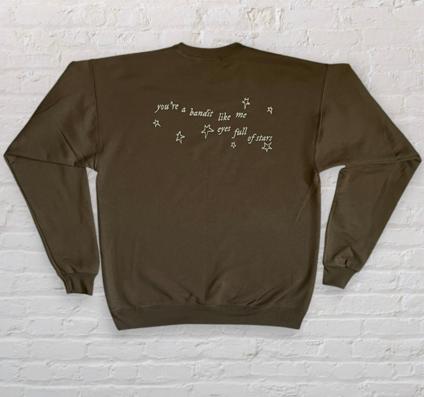 Cowboy Like Me Embroidered Sweatshirt