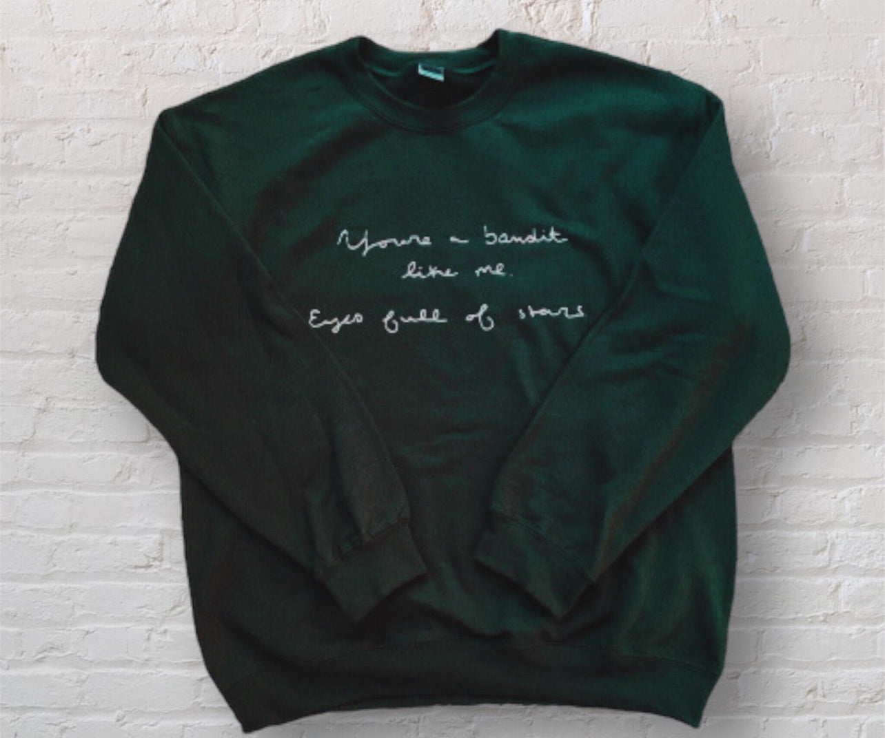 Cowboy Like Me Embroidered Sweatshirt