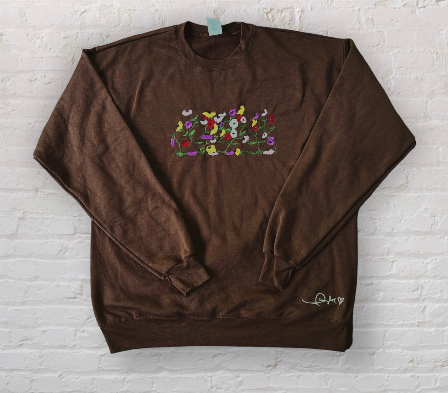 Surprise Song Embroidered Sweatshirt